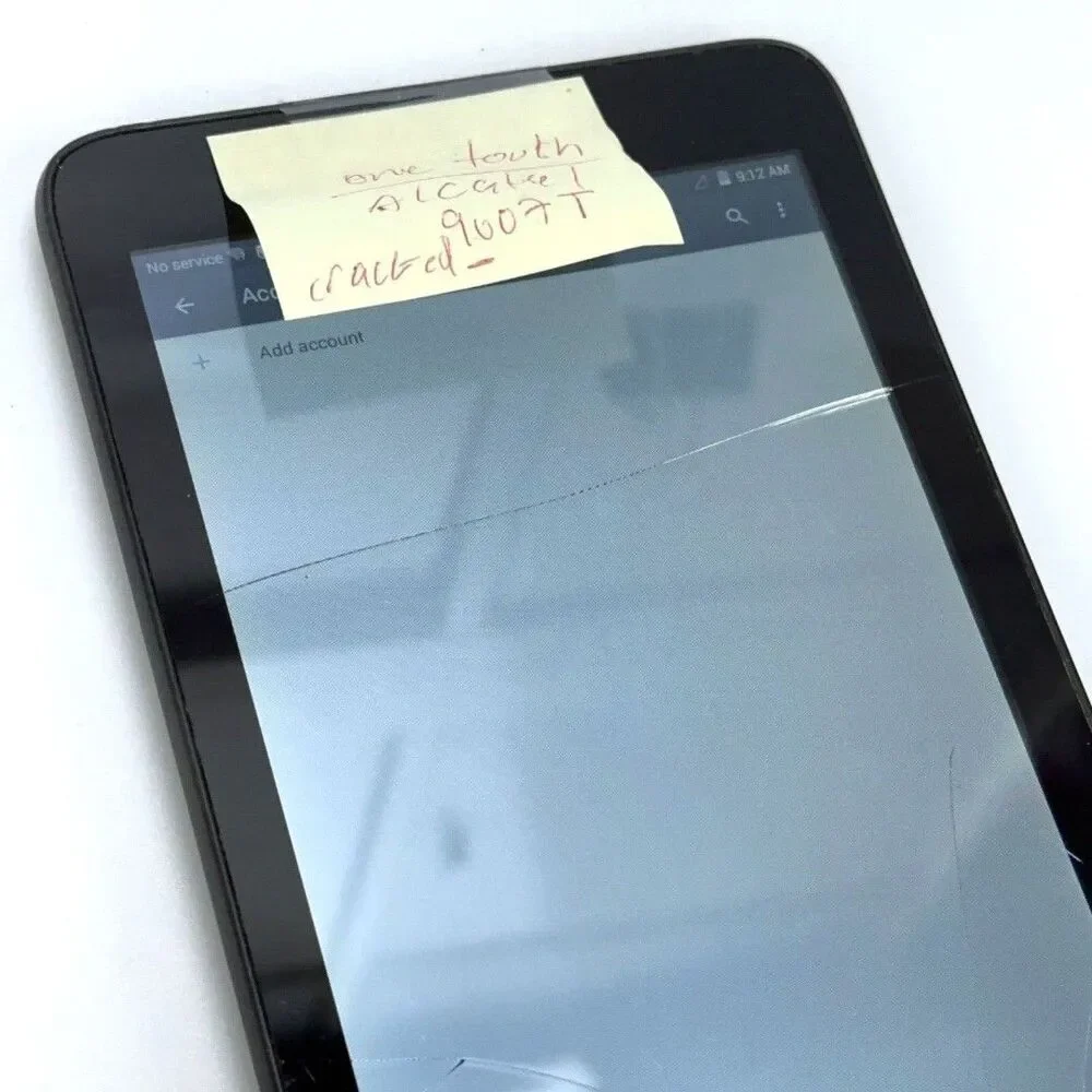 Alcatel OneTouch Pixi 9007T Android 7 inch Tablet - Cracked - FOR PARTS